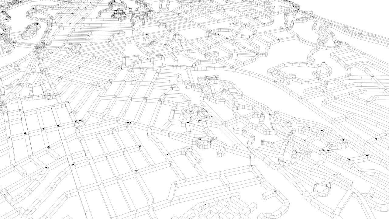 Ottawa Road Network and Streets 3D model_10
