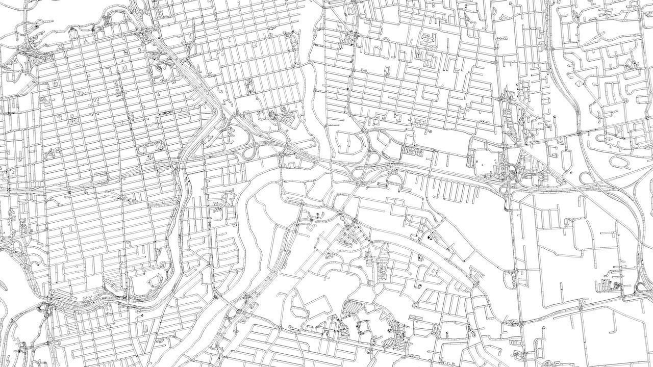 Ottawa Road Network and Streets 3D model_11