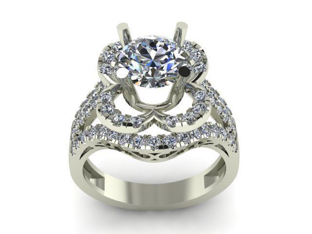 Ring T00381 3D print model_1