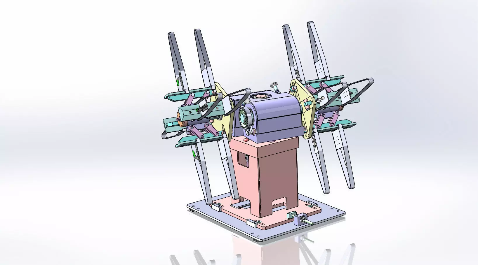 Uncoiler - 10 Ton capacity 3D model
