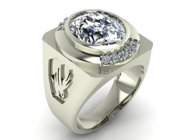 Ring T00389 3D print model_1