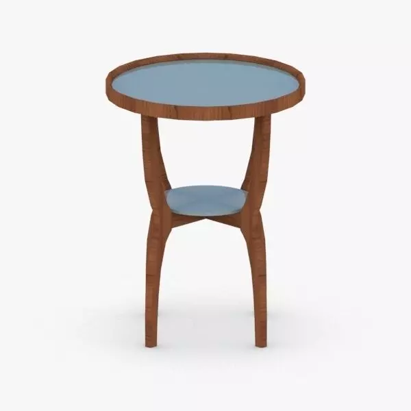 0261 - Coffee Table Low-poly 3D model_0