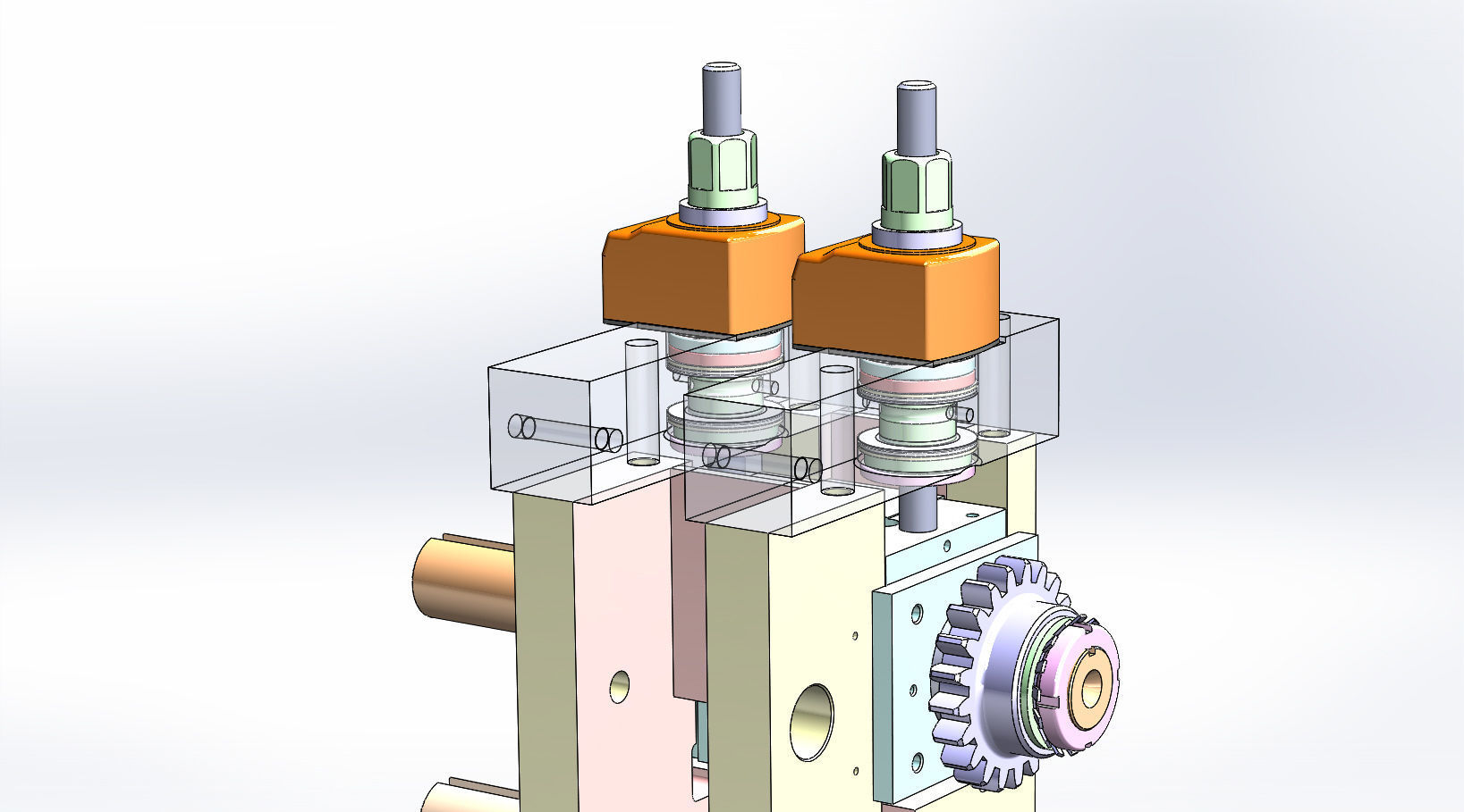 Roll-Forming Stand 3D model_2