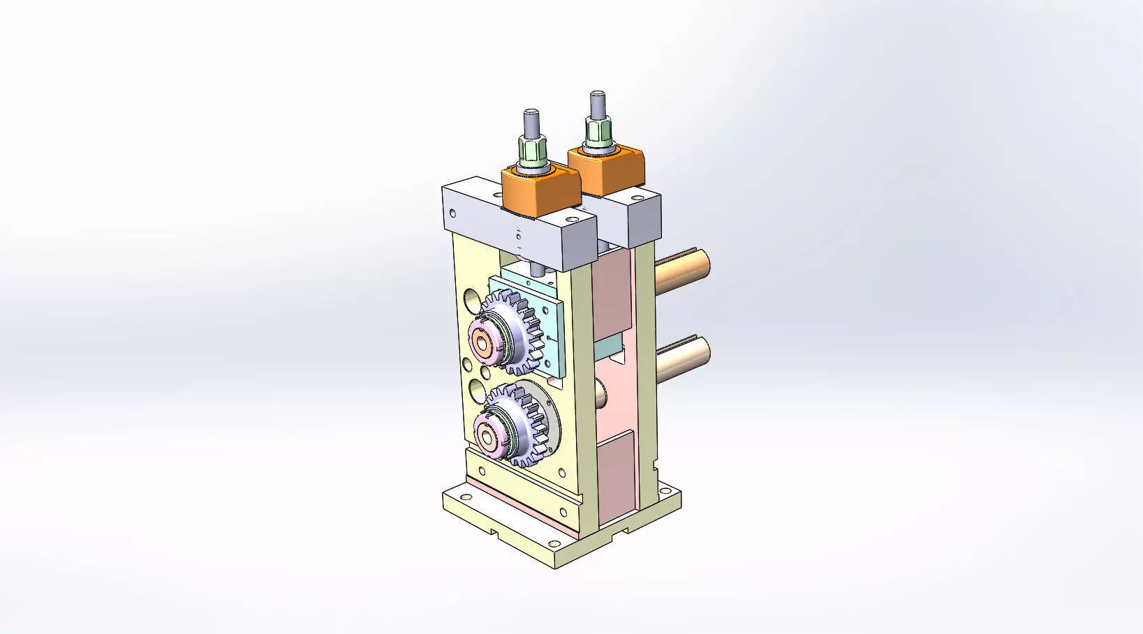 Roll-Forming Stand 3D model_0