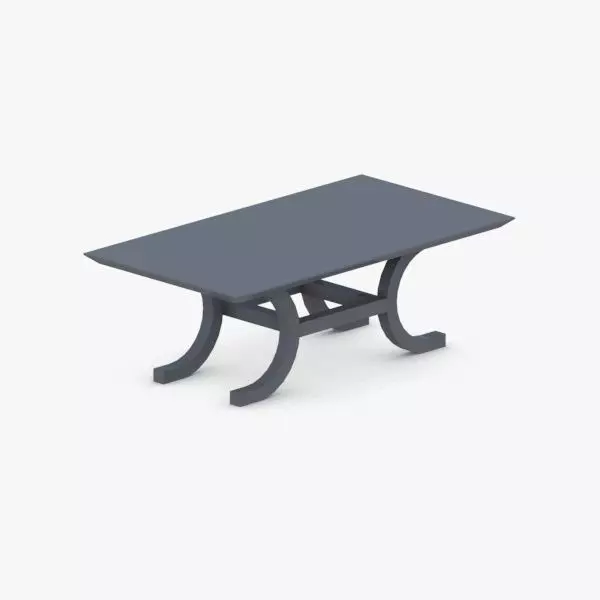 0279 - Coffee Table Low-poly 3D model_0