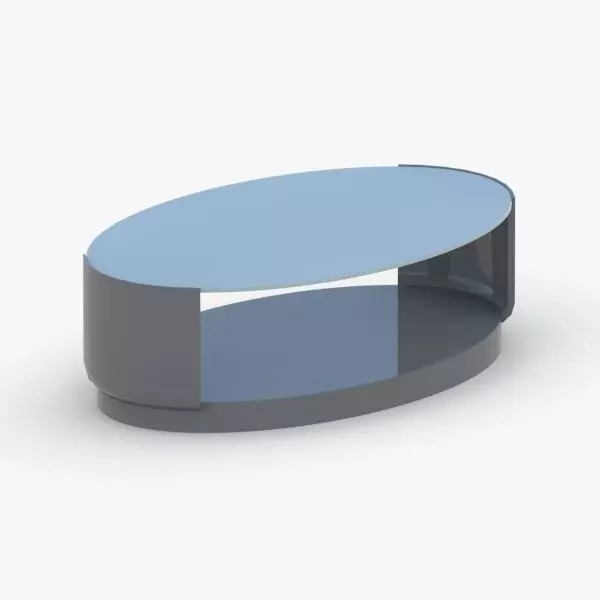 0281 - Coffee Table Low-poly 3D model_0