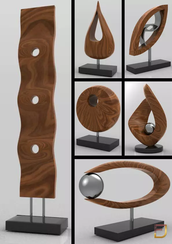 Decorative Elements 3D model_0