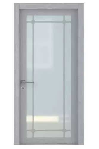Door-034 door with glass panels