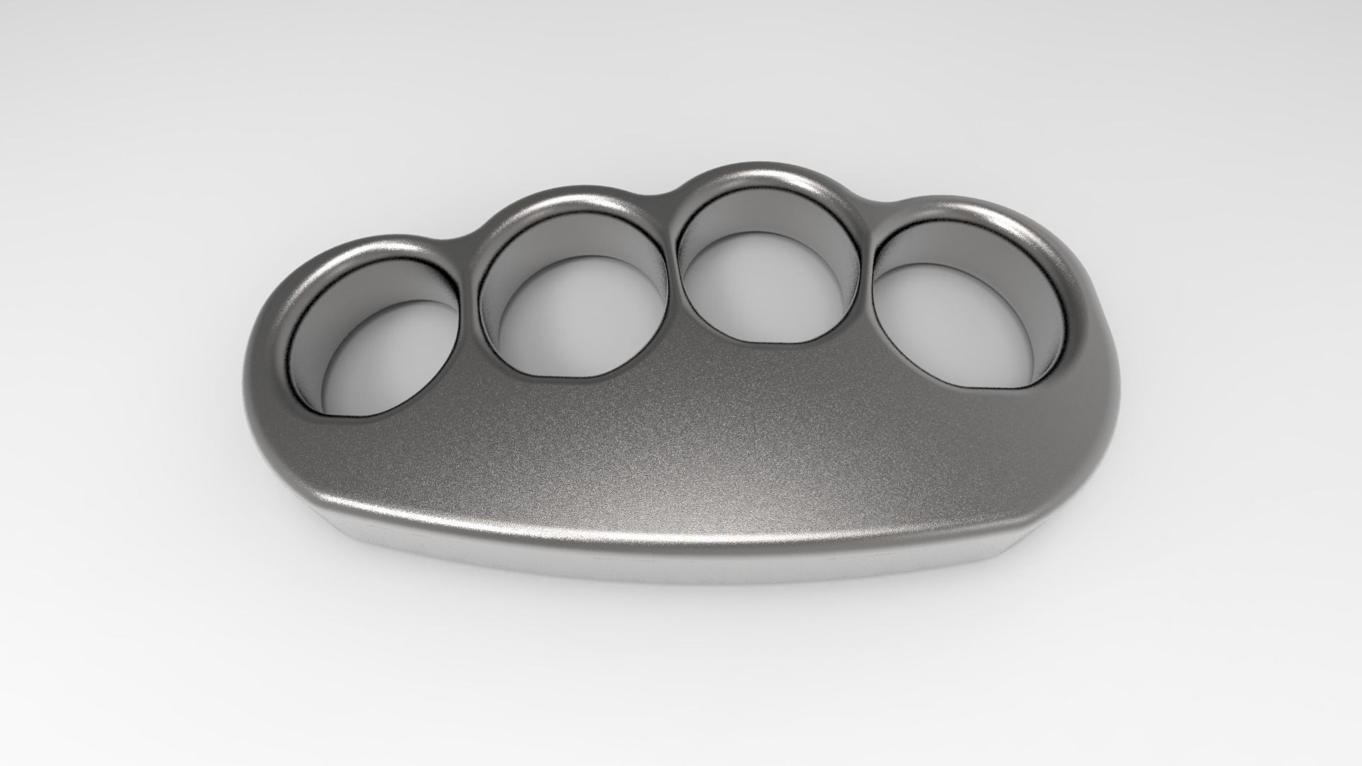 Brass Knuckles 3D print model_4