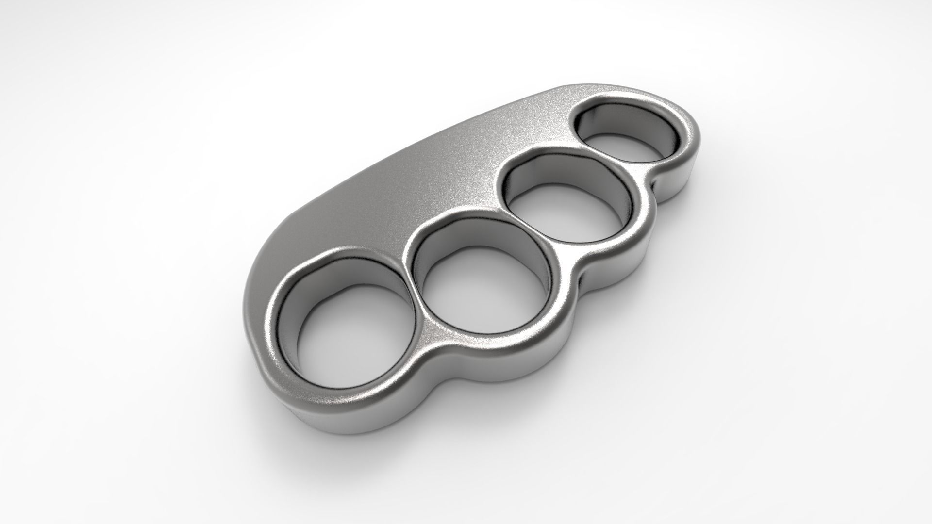 Brass Knuckles 3D print model_6
