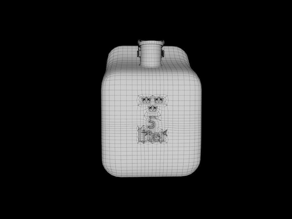 Swedish Army Jerry Can 3D model_4