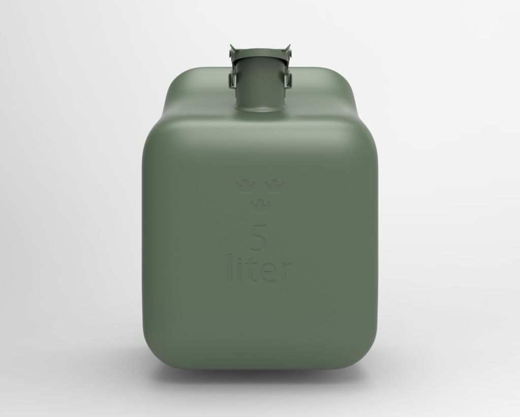 Swedish Army Jerry Can 3D model_2