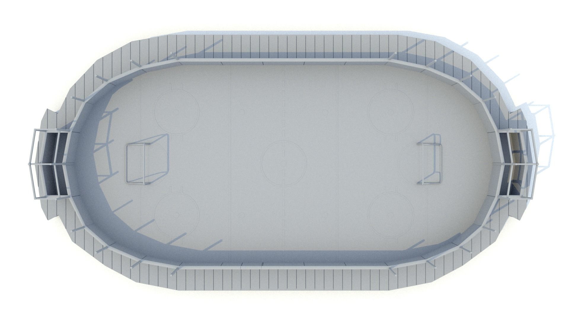Hockey Rink 3D model_13