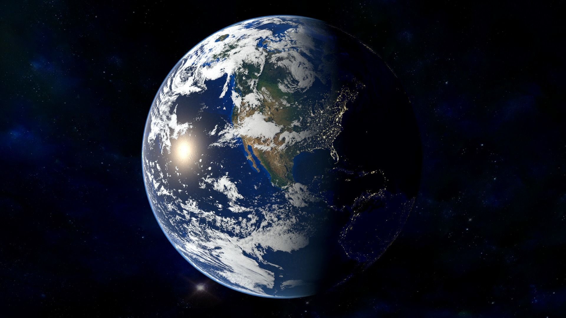 Ultra High Deffinition Earth 3D model_4