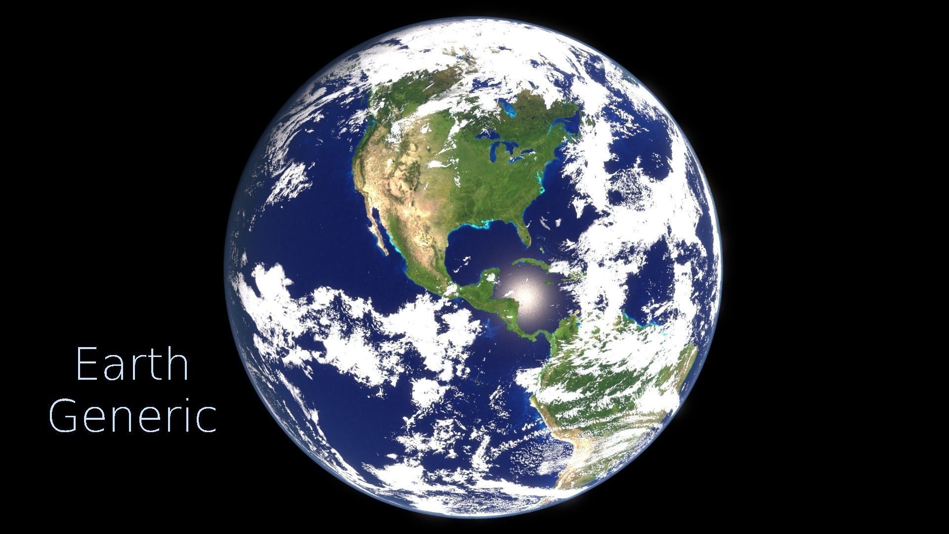 Ultra High Deffinition Earth 3D model_18