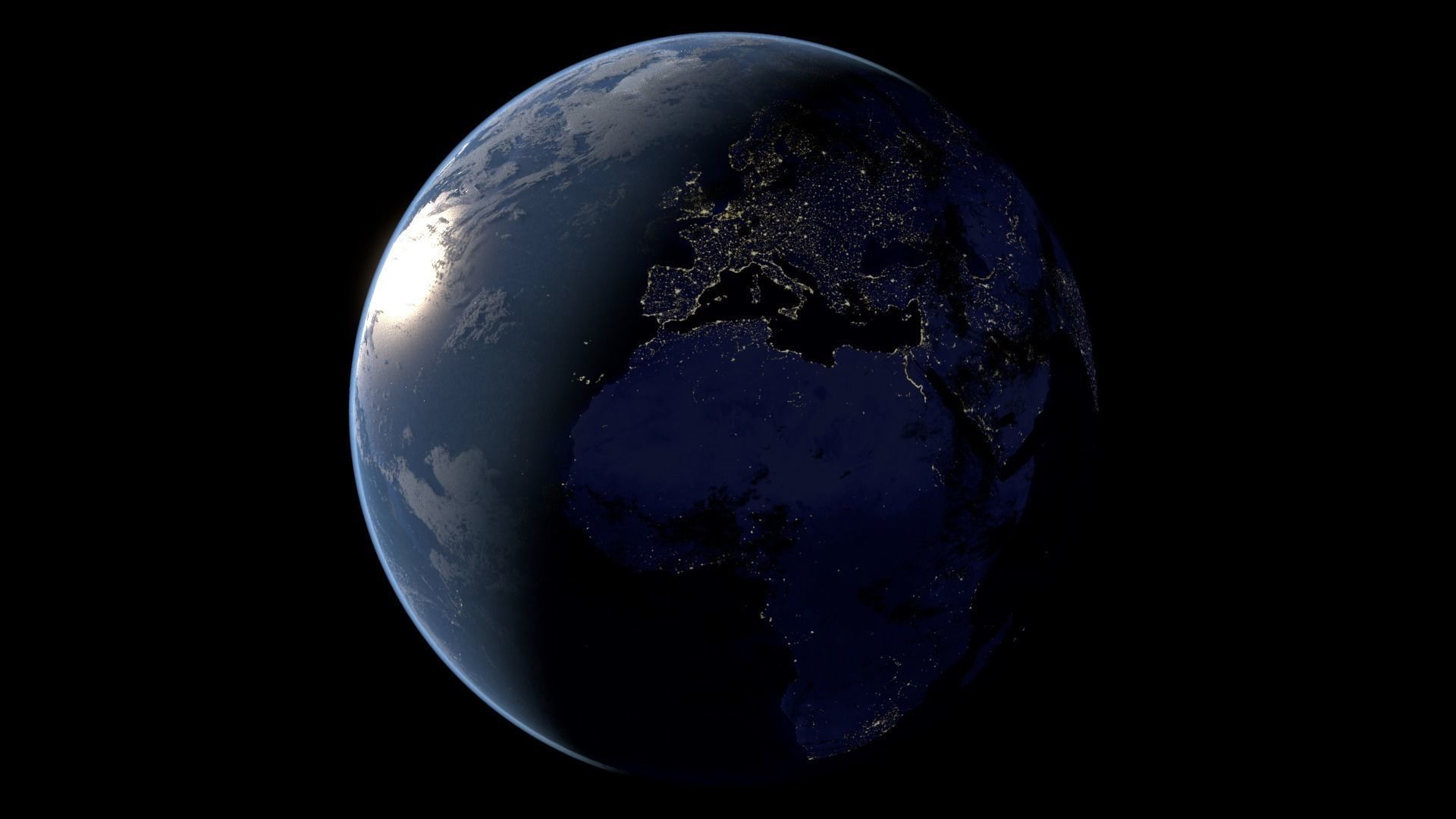 Ultra High Deffinition Earth 3D model_7