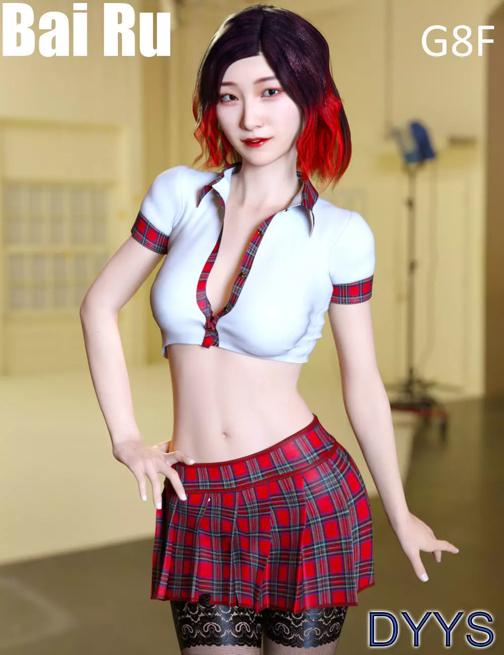 Bai Ru For G8F 3D model_0