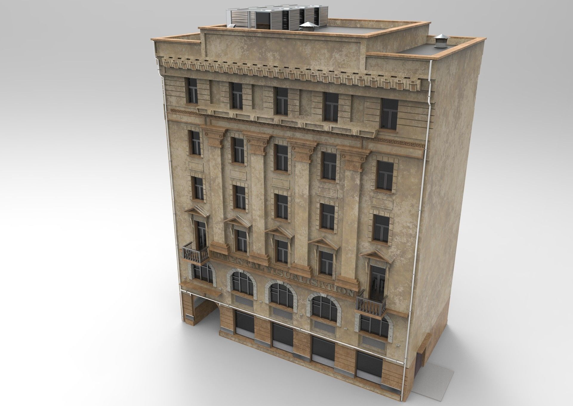 City Building Kiev 3D model_1