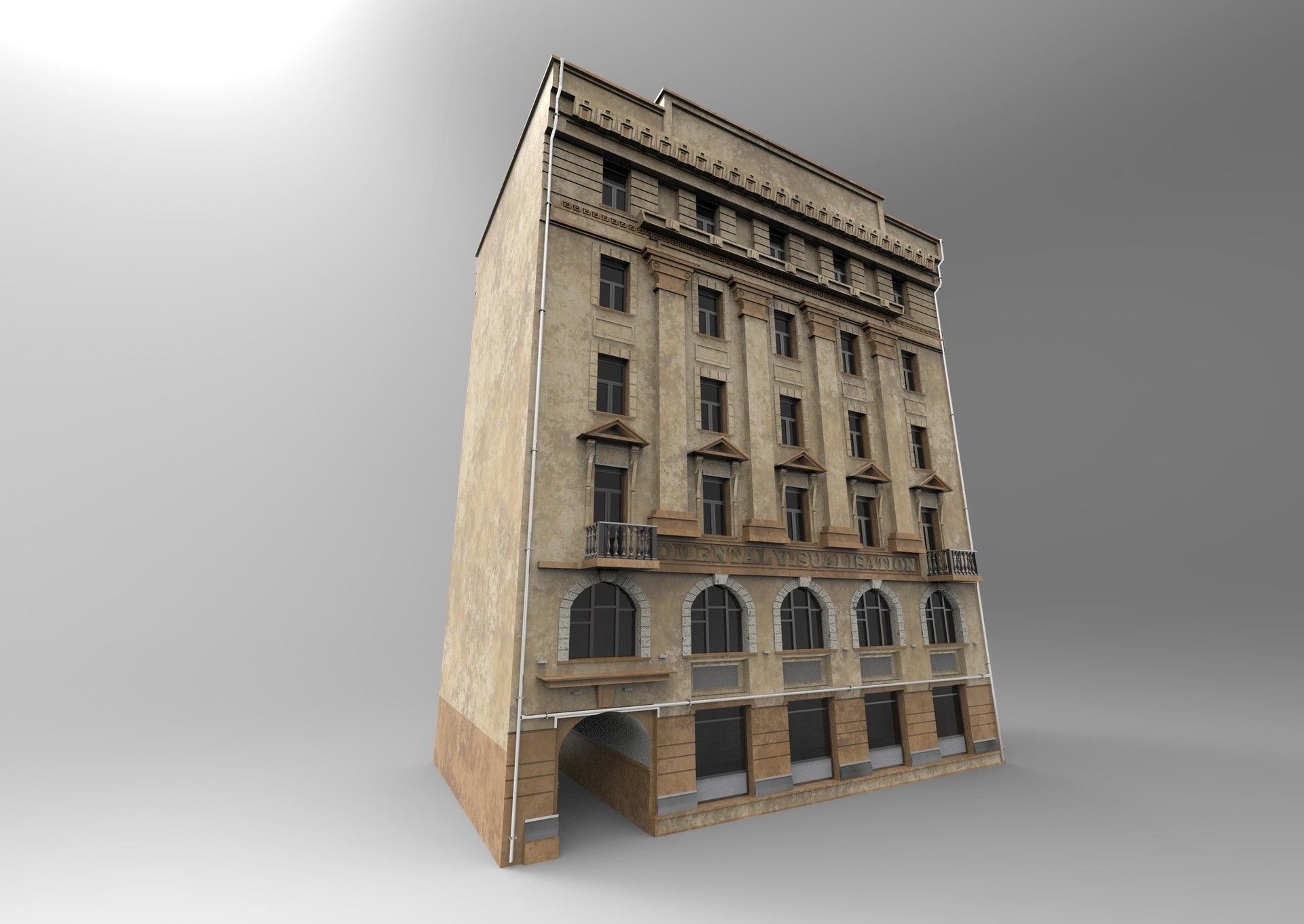 City Building Kiev 3D model_2