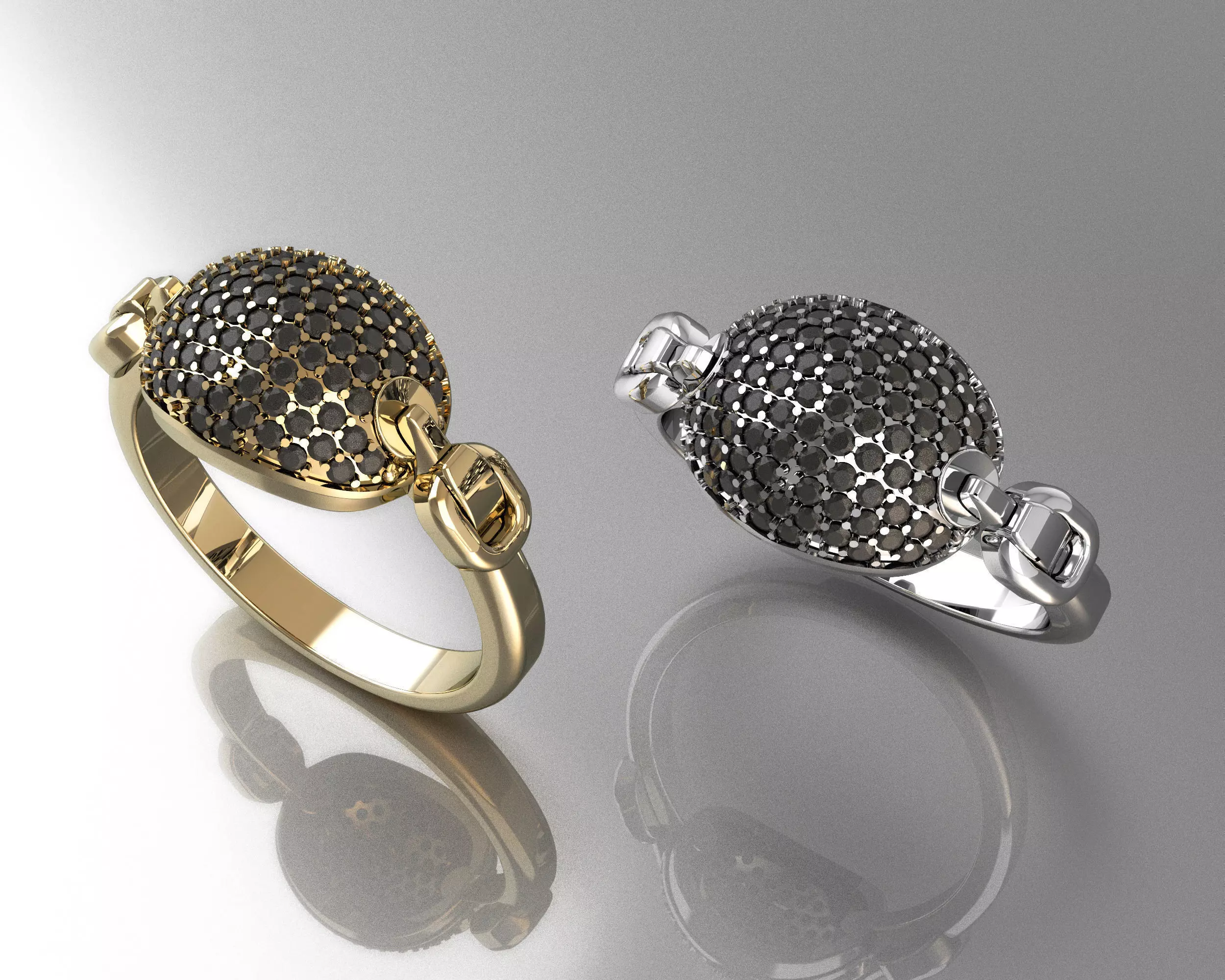 Ring  Buckle 3D print model_0