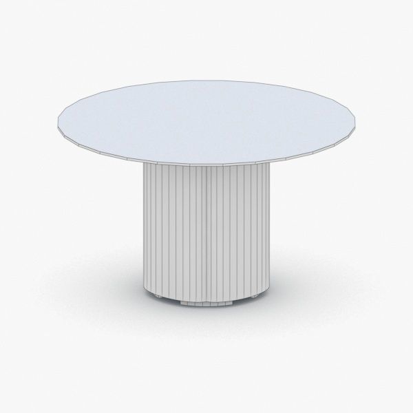 0282 - Coffee Table Low-poly 3D model_1