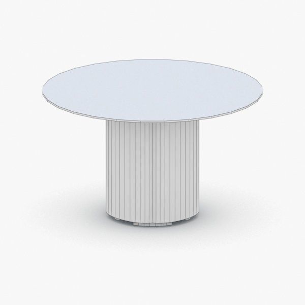 0282 - Coffee Table Low-poly 3D model_3