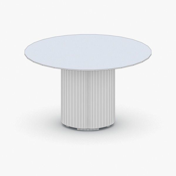 0282 - Coffee Table Low-poly 3D model_2