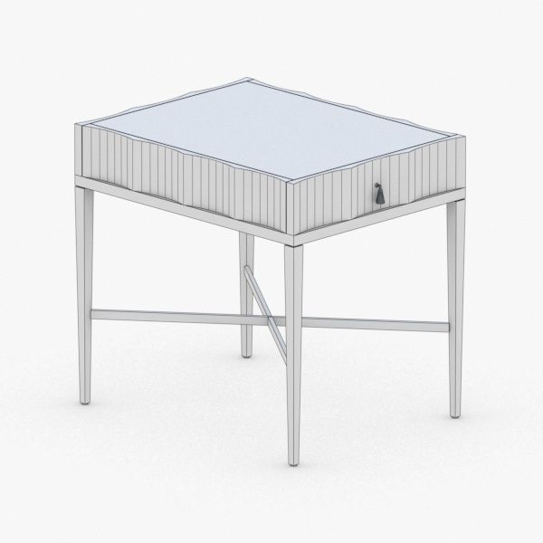 0297 - Coffee Table Low-poly 3D model_1