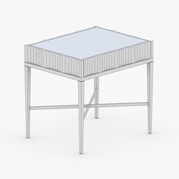 0297 - Coffee Table Low-poly 3D model_4