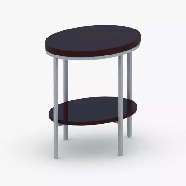 0299 - Coffee Table Low-poly 3D model_0