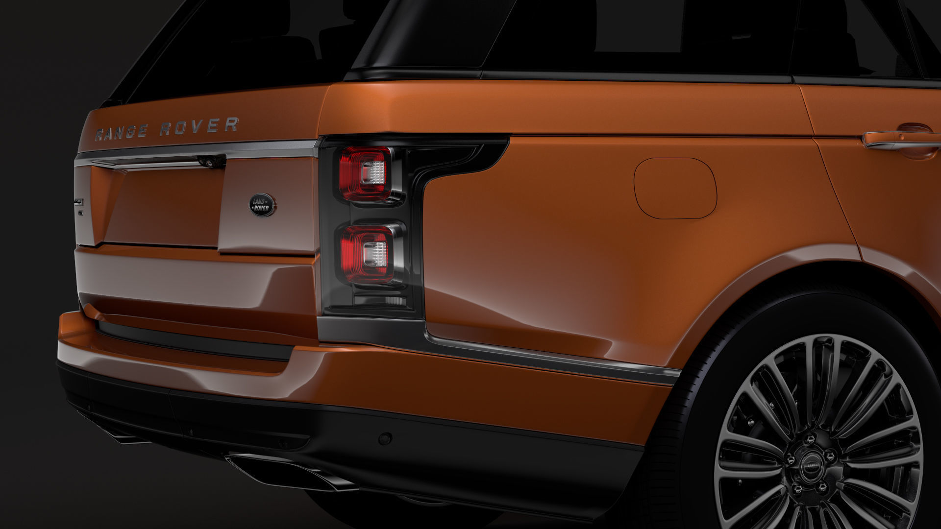 Range Rover Autobiography P400e L405 2018 3D model_10