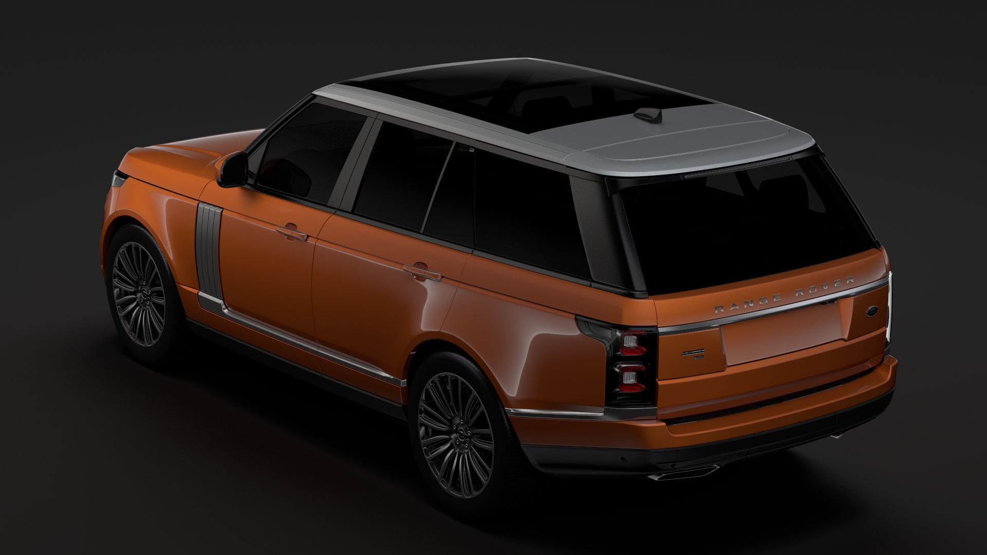 Range Rover Autobiography P400e L405 2018 3D model_4