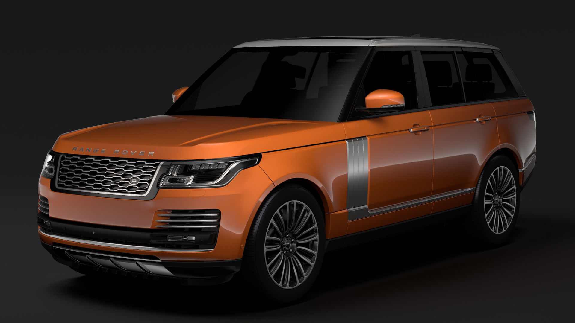 Range Rover Autobiography P400e L405 2018 3D model_2