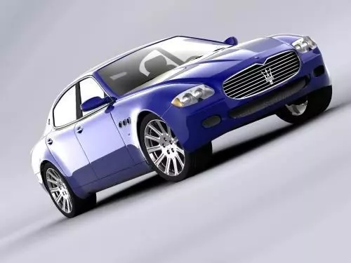 Maserati Quattroporte 2006 3D model