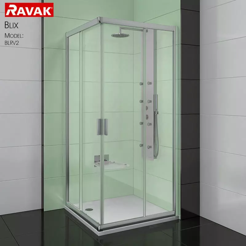 Shower room Ravak Blix - model BLRV2 3D model_0