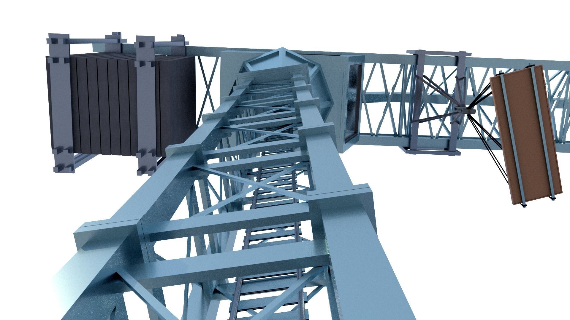 Crane 3D model_2
