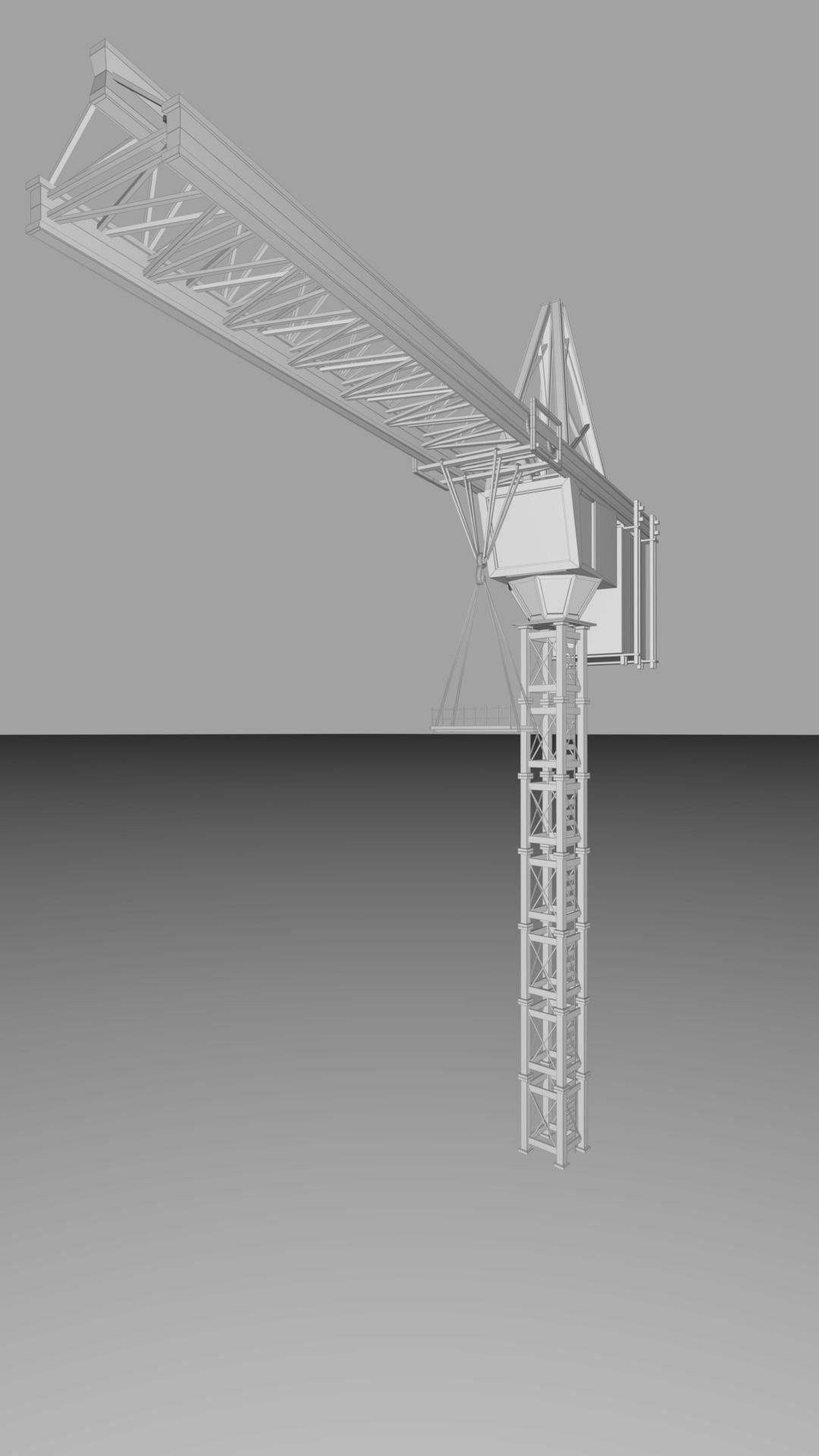 Crane 3D model_12