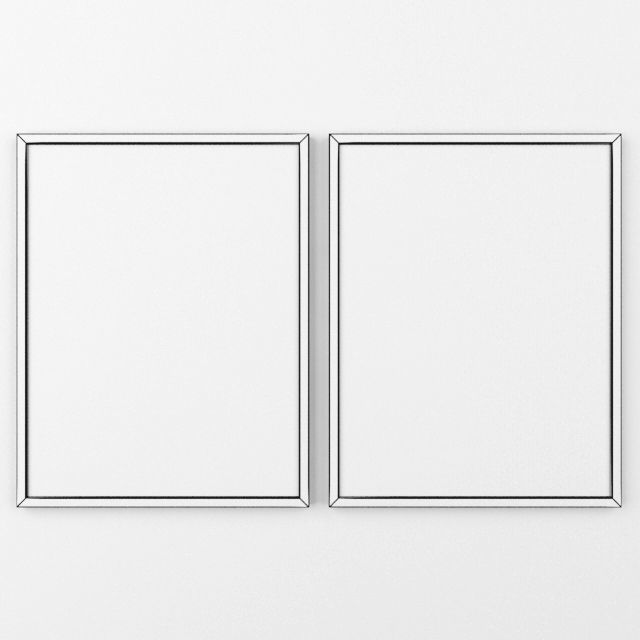 Watercolor Moonlit Art RH poster 3D model_2