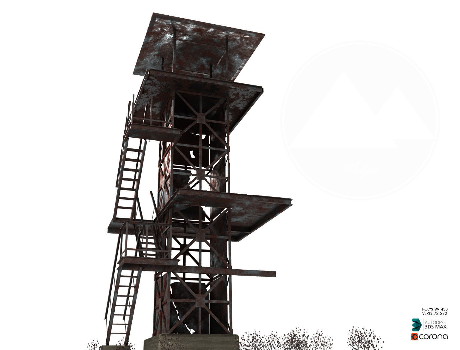 careful tower 2 3D model_1