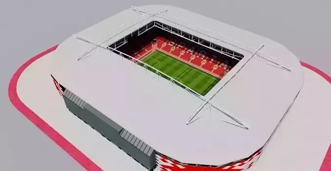 Otkrytiye Arena - Spartak Moscow  3D model