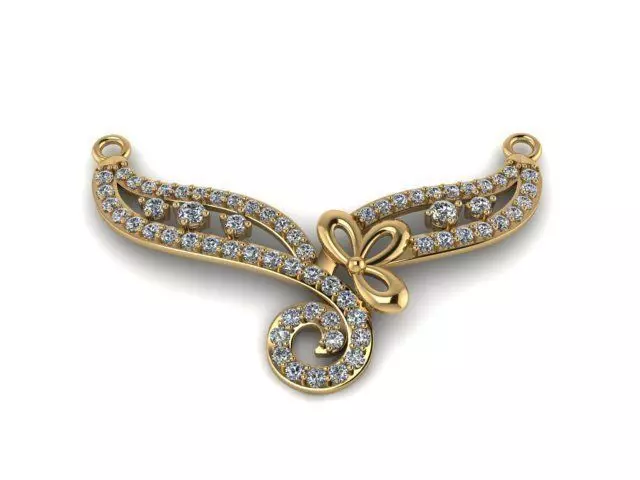 Pendant T00391 3D print model_0