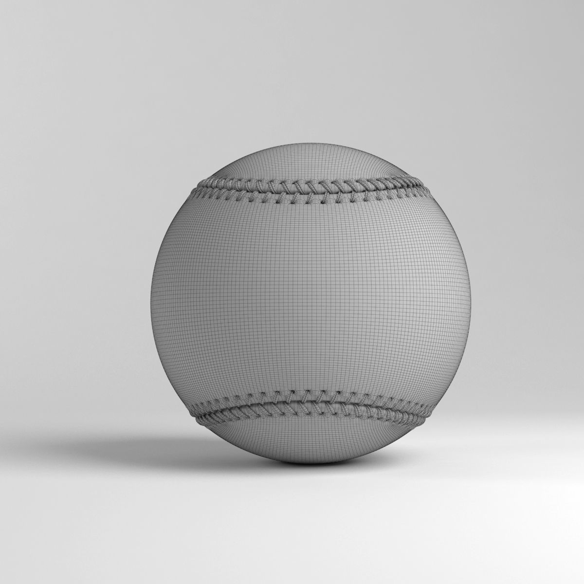 base ball 3D model 3D model_3