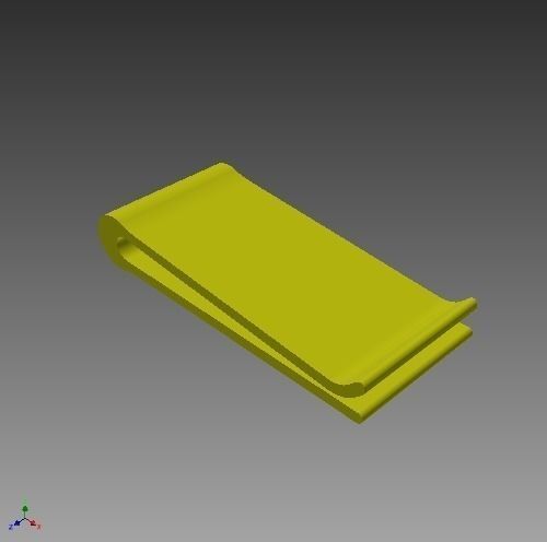 Money Clip Free 3D print model_3
