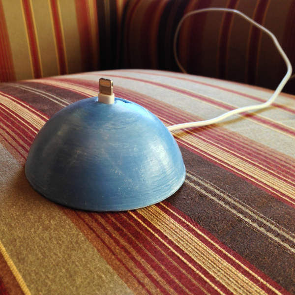 iPhone 5 Dock Free 3D print model_2