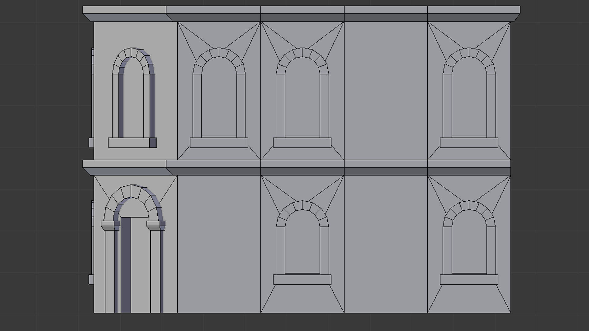 Corner Bank - Game Ready Low-poly 3D model_13