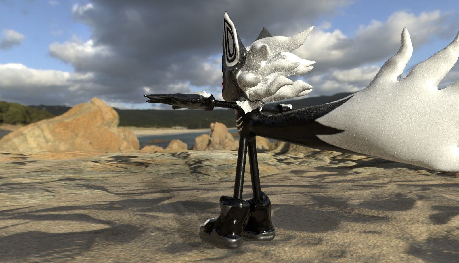 Infinite - Sonic Forces Character Free 3D model_6