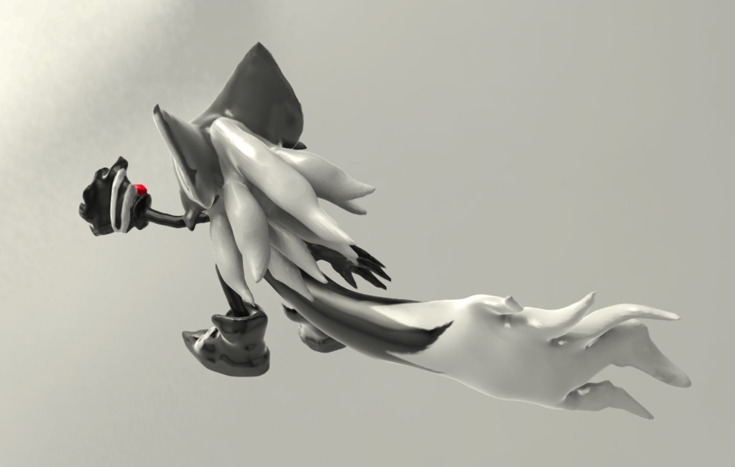 Infinite - Sonic Forces Character Free 3D model_14