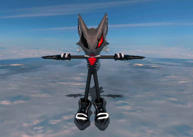 Infinite - Sonic Forces Character Free 3D model