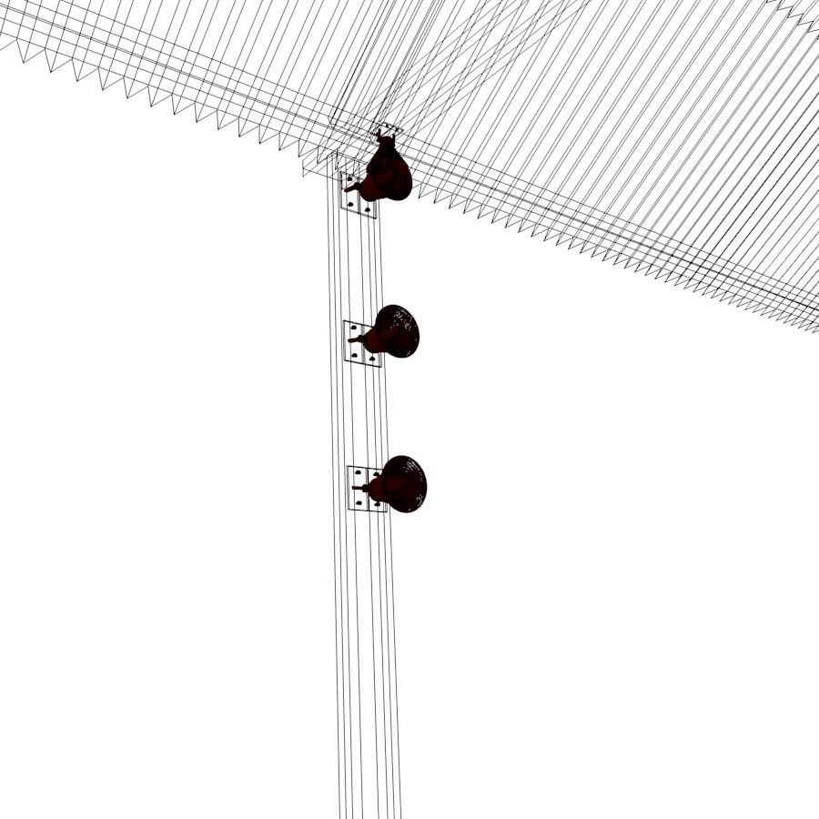 Bleachers 01 3D model_11