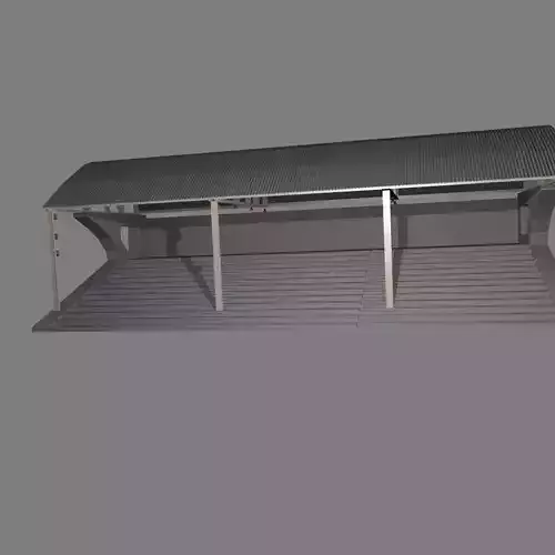 Bleachers 01 3D model Bleachers 01 3D model